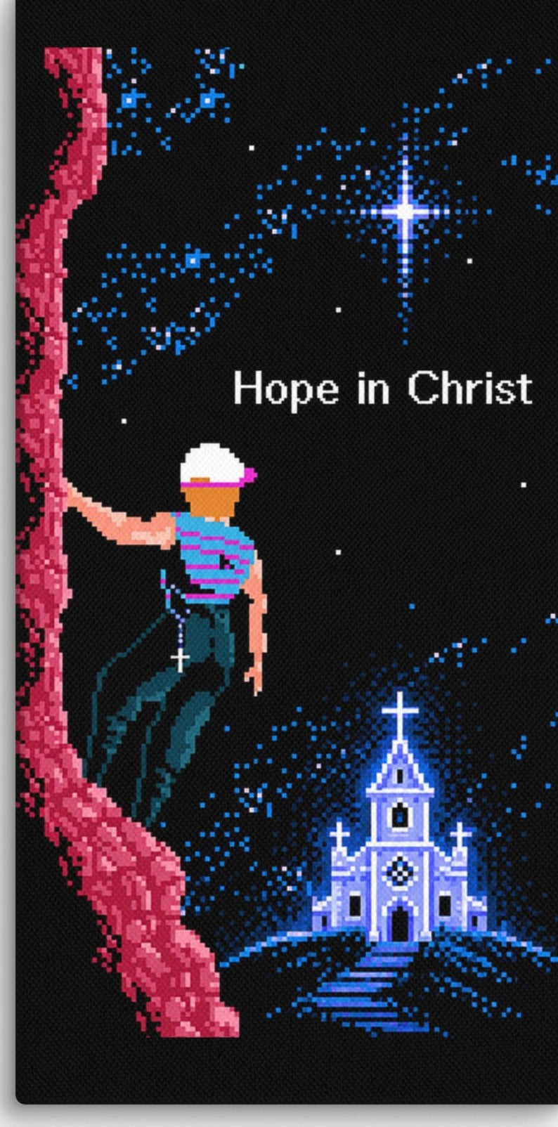 Hope in Christ - Canvas Print