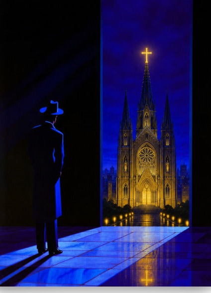 Cathedral Doorway - Canvas Print
