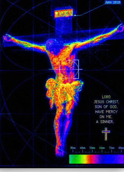 Thermal Crucifix - Matte Poster