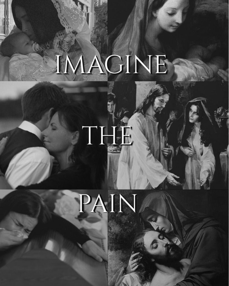 Imagine the Pain - Canvas Print